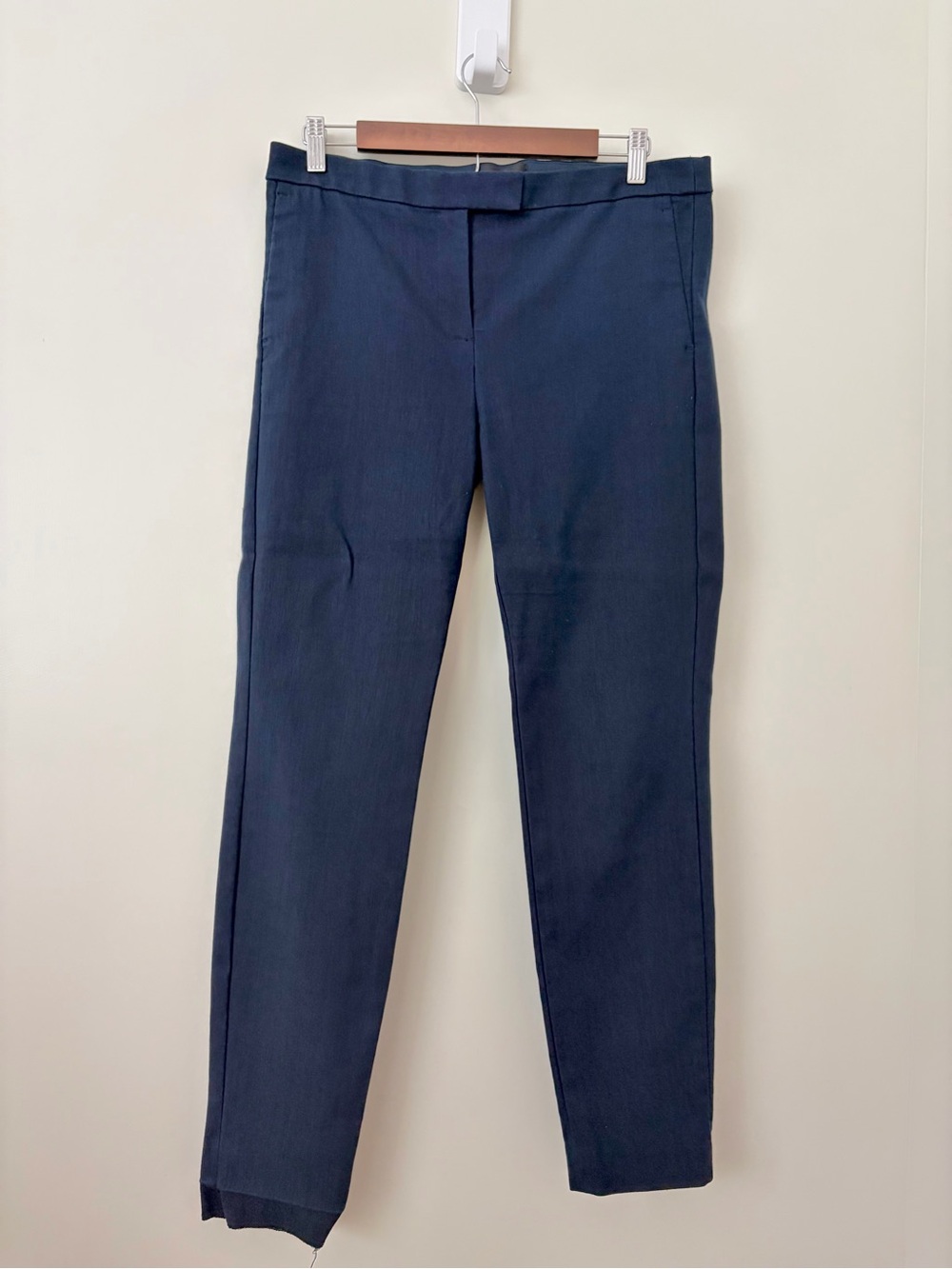J.Crew Ryder Navy Blue Slim Straight Dress Pants Size 10